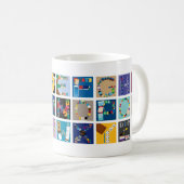 Bordspel Alphabet Mok (Voorkant rechts)