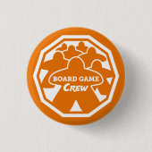 Bordspel Crew White Lijst Button (Voorkant)