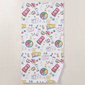 Bordspel Familie Spel Nacht Familie Strandhuis Strandlaken (Voorkant)