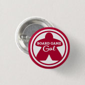 Bordspel Gal Wit Lijst Button (Voorkant /achterkant)