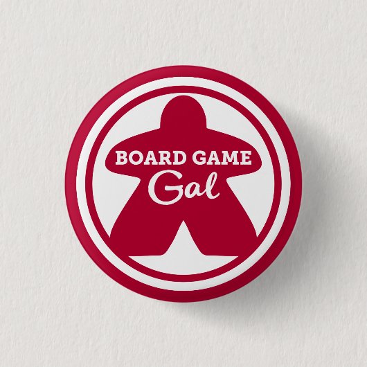 Bordspel Gal Wit Lijst Button (Voorkant)