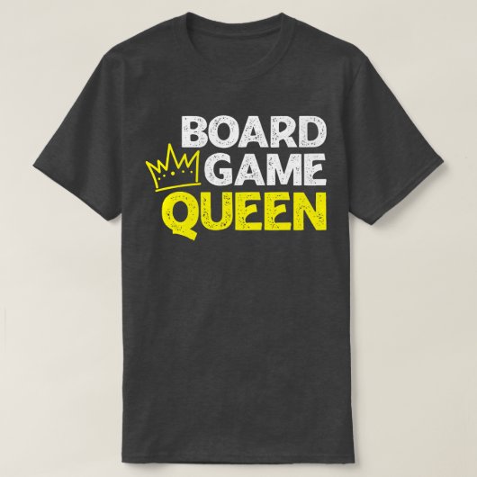 bordspel koningin t-shirt (Design voorkant)