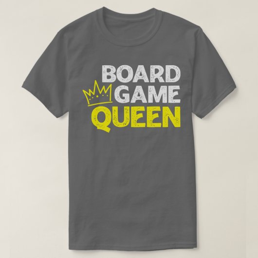 bordspel koningin t-shirt (Design voorkant)