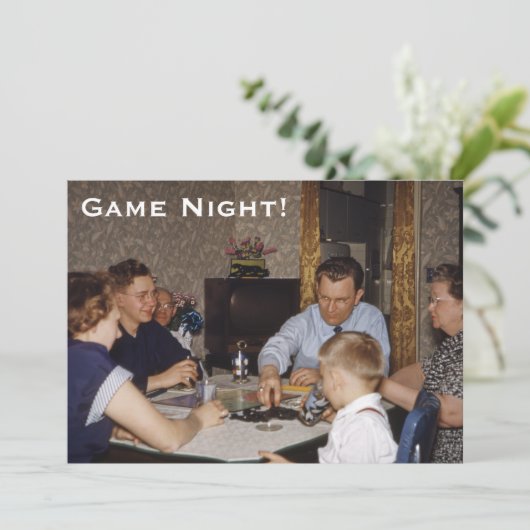 Bordspel Nacht Kaart (Staand voorkant)