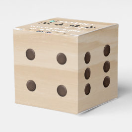 Bordspel Verjaardag Uitnodiging Bedankdoosjes