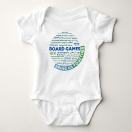 Bordspellen brengen ons samen Baby Shirt
