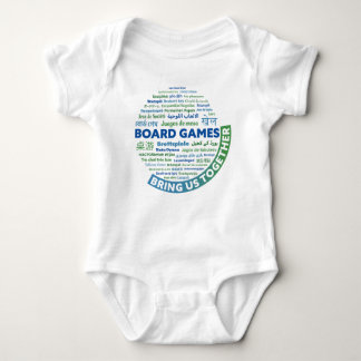 Bordspellen brengen ons samen Baby Shirt