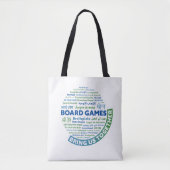 Bordspellen brengen ons samen Tas (Voorkant)