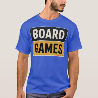 Bordspellen-Fotokamer T-shirt