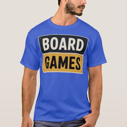 Bordspellen-Fotokamer T-shirt (Voorkant)