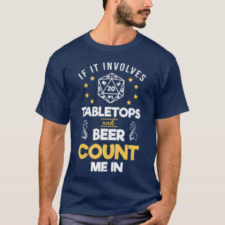 Bordspellen Game Nerd Rpg Roleplay Kaartspel Bord T-shirt