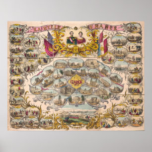  bordspellen - Kunstdruk Poster