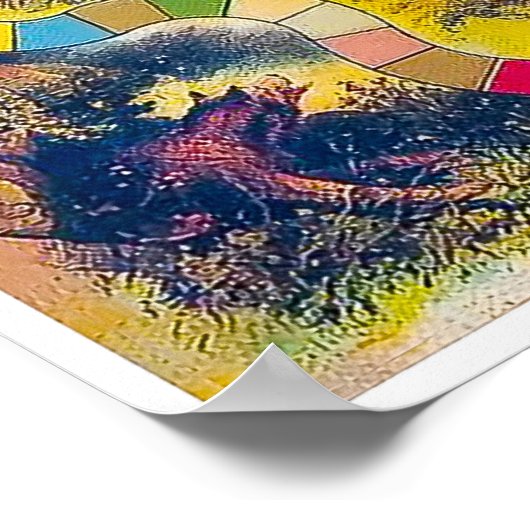  bordspellen - Kunstdruk Poster (Hoek)