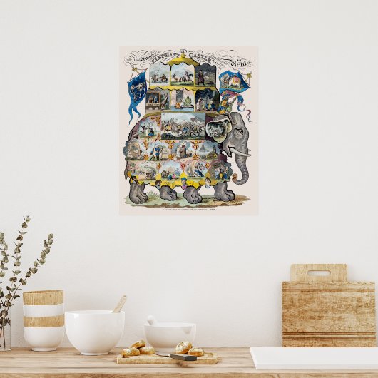  bordspellen - Kunstdruk Poster (Keuken)