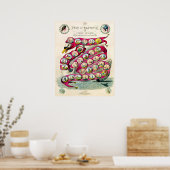  bordspellen - Kunstdruk Poster (Keuken)