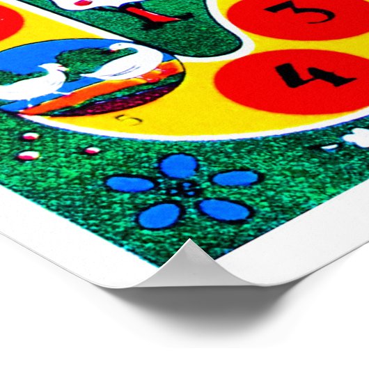  bordspellen - Kunstdruk Poster (Hoek)