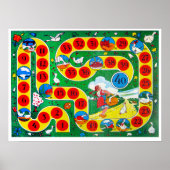  bordspellen - Kunstdruk Poster (Voorkant)