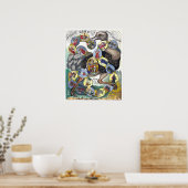  bordspellen - Kunstdruk Poster (Keuken)