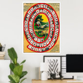  bordspellen - Kunstdruk Poster (Thuiskantoor)