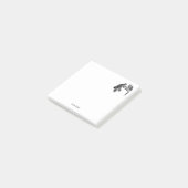 Bordspellen: Twee katten die een schaakpartij spel Post-it® Notes (Schuin)