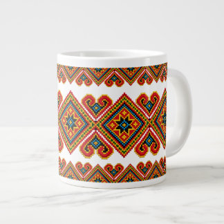 Borduren Look Grote Koffiekop