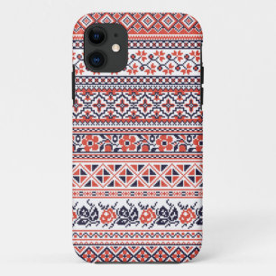 Borduren met kruissteek ontwerpen patronen Case-Mate iPhone case
