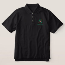Borduurde basis-poot T-shirt