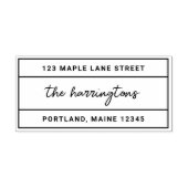 Borduurde Stijlvolle Naam van de Manuscript Naam T Zelfinktende Stempel (Design)