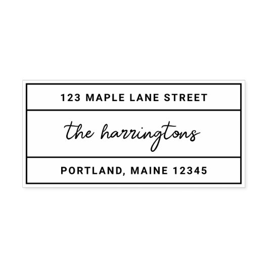 Borduurde Stijlvolle Naam van de Manuscript Naam T Zelfinktende Stempel (Design)