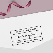 Borduurde Stijlvolle Naam van de Manuscript Naam T Zelfinktende Stempel