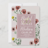 Borduurde Vrijgezellenfeest  Folie Kaart (Voorkant)