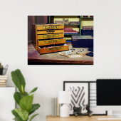 Borduurdraad voor verkoop poster (Thuiskantoor)