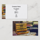 Borduurdraad voor verkoop visitekaartje (Voorkant / Achterkant)