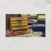 Borduurdraad voor verkoop visitekaartje (Achterkant)