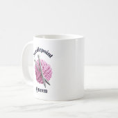 Borduurkoningin Koffiemok (Voorkant links)