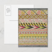 Borduurmonsternemer Briefkaart (Voorkant / Achterkant)