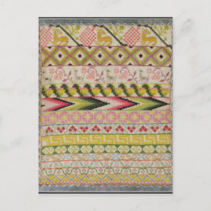 Borduurmonsternemer Briefkaart