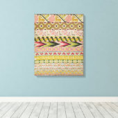 Borduurmonsternemer Canvas Afdruk (Insitu (Houten vloer))