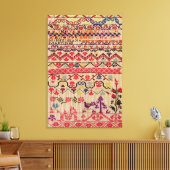 Borduurmonsternemer Canvas Afdruk (Insitu (Woonkamer))