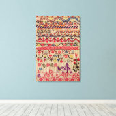 Borduurmonsternemer Canvas Afdruk (Insitu (Houten vloer))