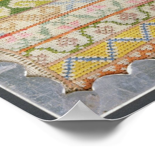 Borduurmonsternemer Poster (Hoek)