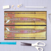 Borduurpanelen van Margare Macdonald Mackintosh Tissuepapier (Craft)