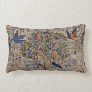 borduurpriemen op trellis-kussen kussen