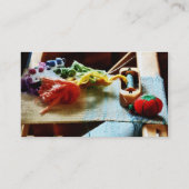 Borduurproducten - Platina Visitekaartje (Achterkant)