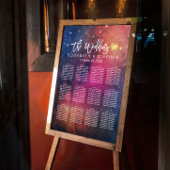 Borduurspreidingskaart Galaxy Nebula Constellation Poster