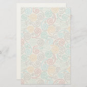 Borduurvormig fancy samengevoegd papier (Voorkant / Achterkant)