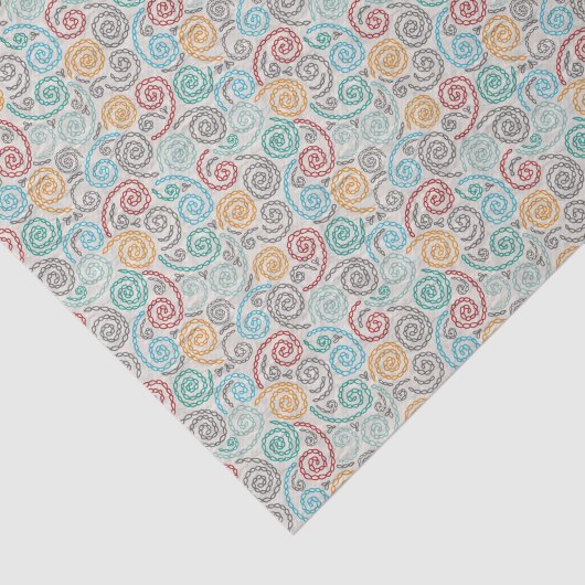 Borduurvormig fancy samengevoegd papier (Detail)