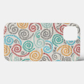 Borduurvormig fancy samengevoegd papier Case-Mate iPhone case (Achterkant (horizontaal))