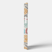 Borduurvormig fancy samengevoegd papier Case-Mate iPhone case (Achterkant / Rechts)