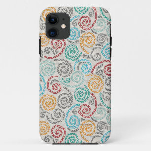 Borduurvormig fancy samengevoegd papier Case-Mate iPhone case